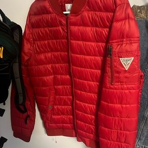 guess biker jacket